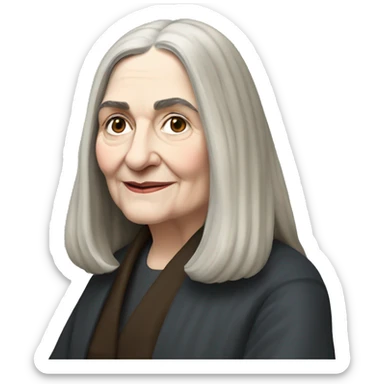 American novelist and essayist, Marilynne Robinson sticker