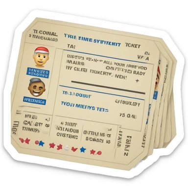 A joint ticket system is employed for the presidential election, where the president and vice president are elected together. sticker