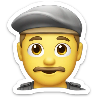 Carte de pique sticker