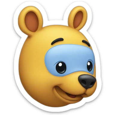 Whinnie pooh sticker