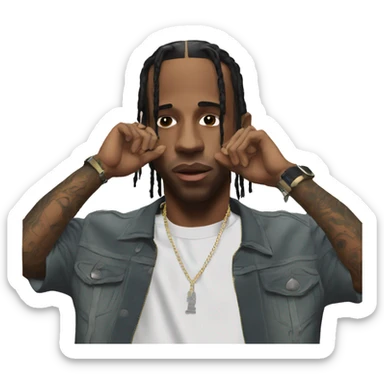 Travis Scott  sticker