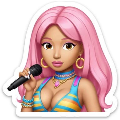 Nicki minaj pound the alarm sticker