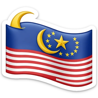 bendera malaysia sticker