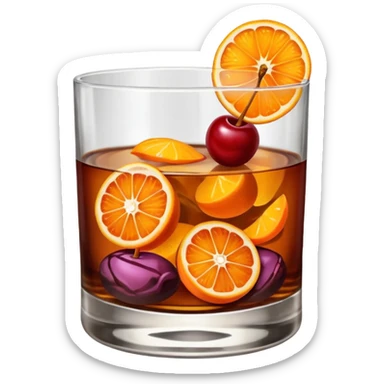 Brandy Old fashioned  sticker