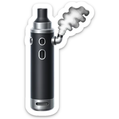black vape sticker