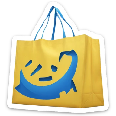 Amazon shoppingbag sticker