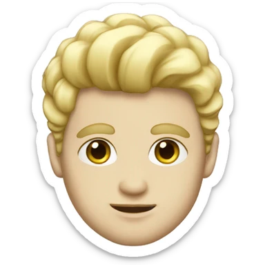 Prince white skin sticker