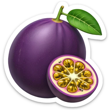 passion fruit sticker