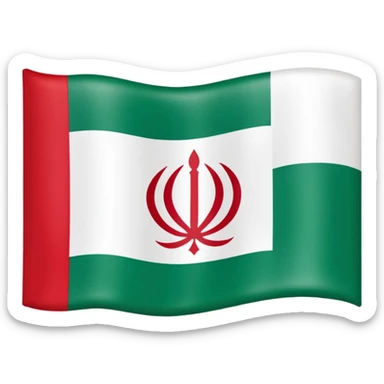 Flag Iran pahlavi sticker