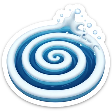 sea whirlpool sticker