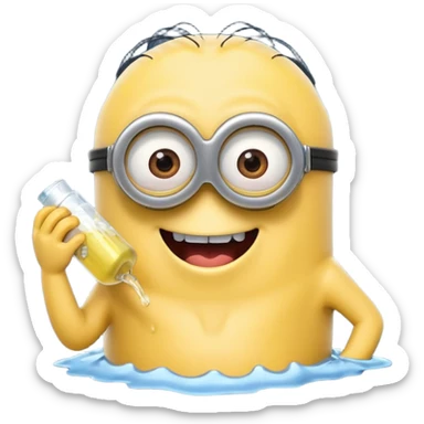 😭😀😃😄😁😆🤮minionBob esponja sticker