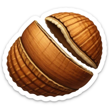 nut with shell sticker