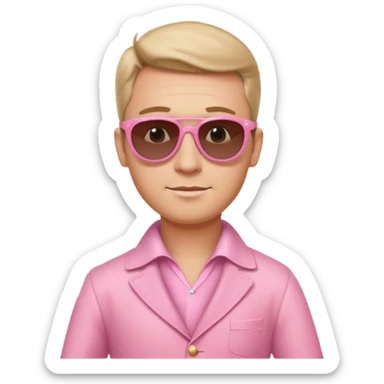 Parisian man in a princess dress on the Eiffel tower sticker