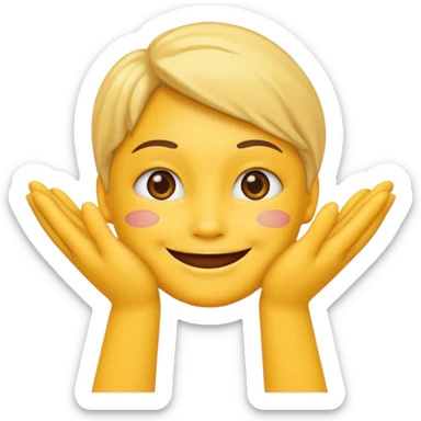 make a emoji which tells dhanyavad for makind a video for me sticker