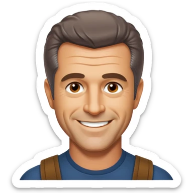 Mel Gibson sticker