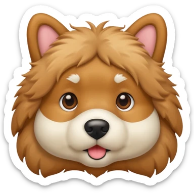 Wags the Dog from The Wiggles with light brown fur sticker