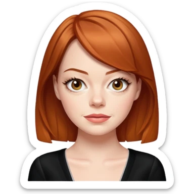 Emma Stone sticker
