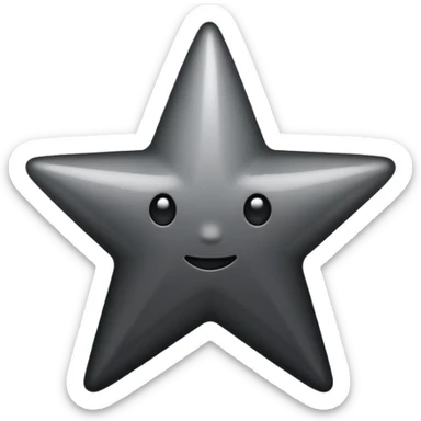 Half black star emoji when we need to have half rating sticker