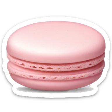 Light pink macaron sticker