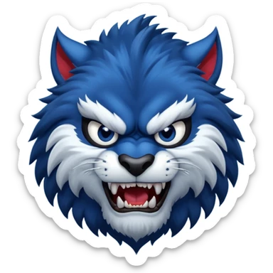 Beast from Beauty and the Beast Movie sticker