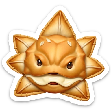 crab rangoon sticker