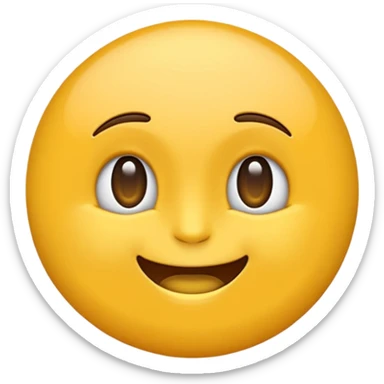 Maracujá estilizado, amarelo vibrante, traços simples em estilo emoji, fundo transparente. sticker