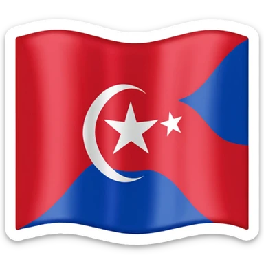 Balochistan flag, simple and recognizable sticker