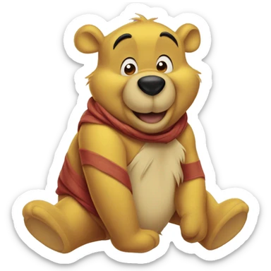 The winnie pooh sticker