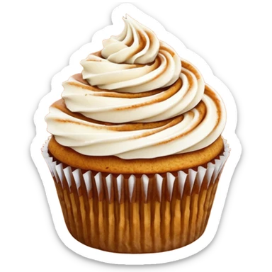 Pumpkin Spice Swirl Cupcakes sticker