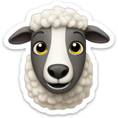 Shawn the sheep sticker