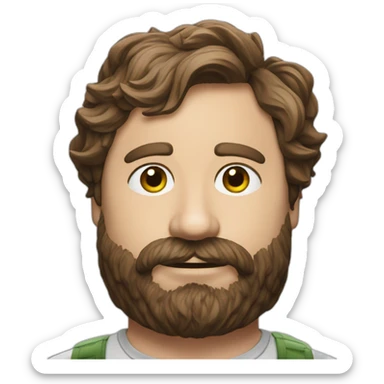 Zach Galifinakis sticker