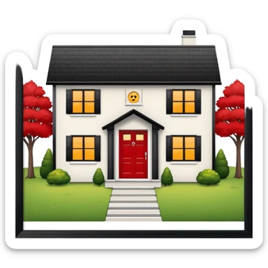 New home congratulations  sticker