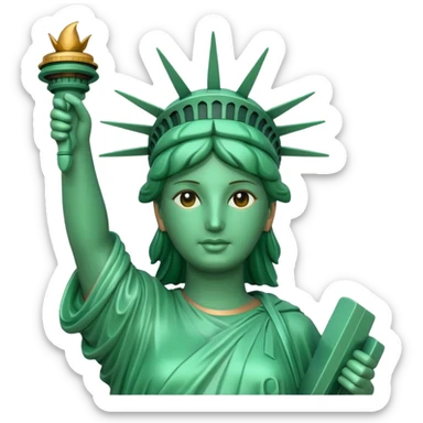 statue of liberty sticker