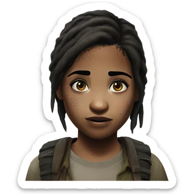 Ellie the last of us sticker