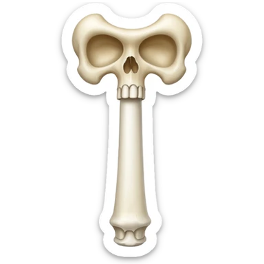 Femur sticker