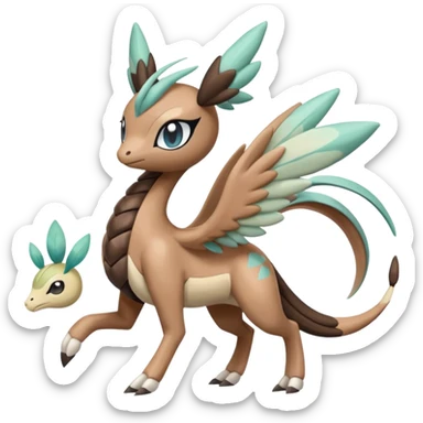 Fae-Mare-Mezprit-Meloetta-Palkia-Pokémon, full body sticker