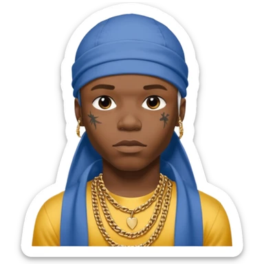 DaBaby the rapper more thug but not too nigga sticker
