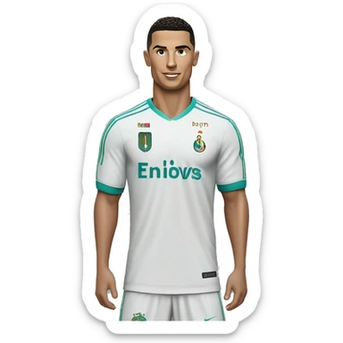 Ronaldo con a maglia nike sticker