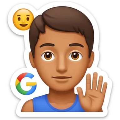 Google de hoje em dia sticker