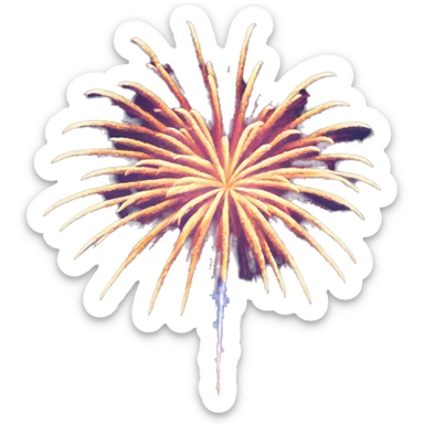 fireworks sticker