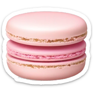 Light pink macaron sticker