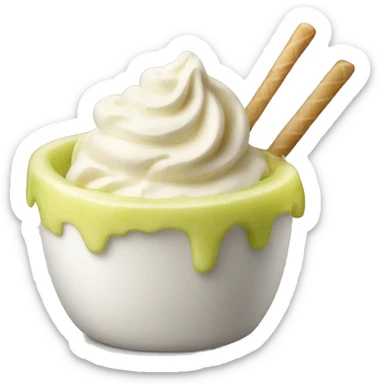 gelato (Italian ice cream) sticker