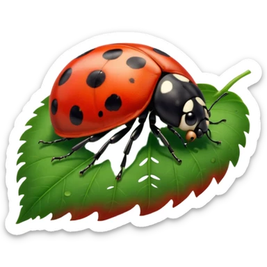 ladybug dibujos sticker