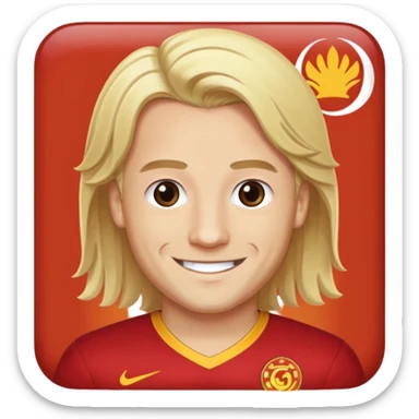 Mauro İcardi Galatasaray  sarı saçlı sticker