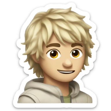 Newt aus the maze runner  sticker
