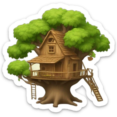 treehouse sticker