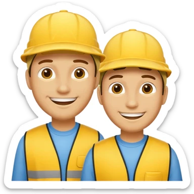 16 blokes on a golf trip wearing yellow caps sticker