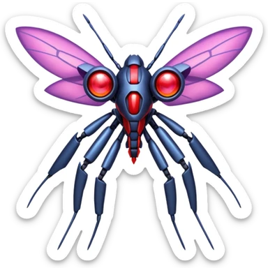 Vikavolt-Genesect-fusion sticker