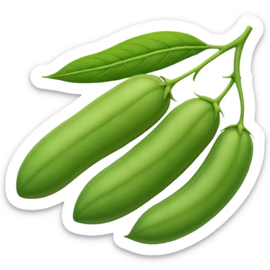 Soybean sticker