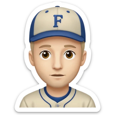 fito white male rapper sticker